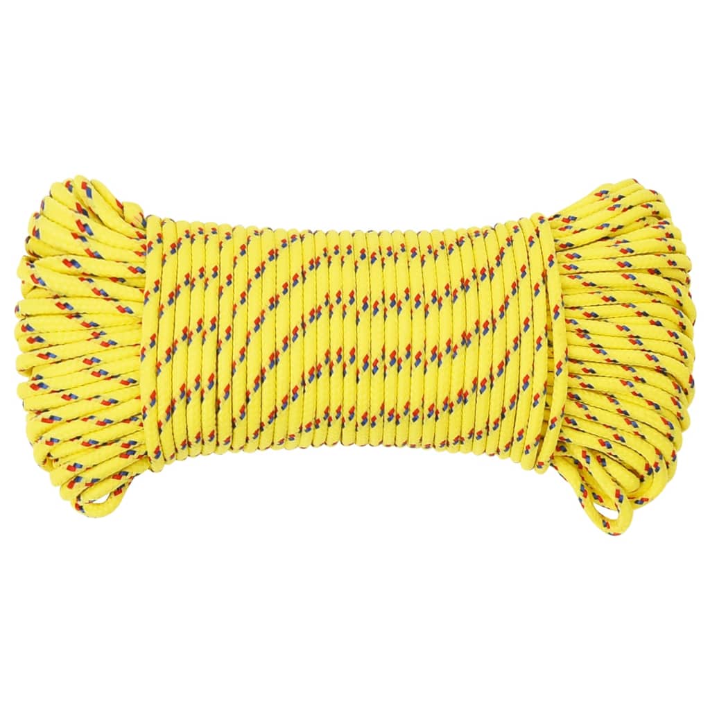 Corde De Bateau Polypropylène Jaune