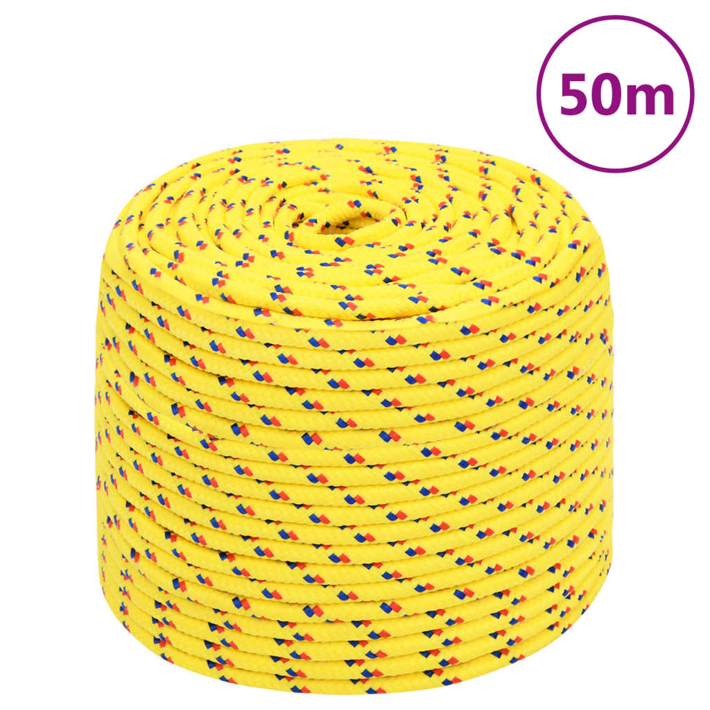 Corde De Bateau Polypropylène Jaune