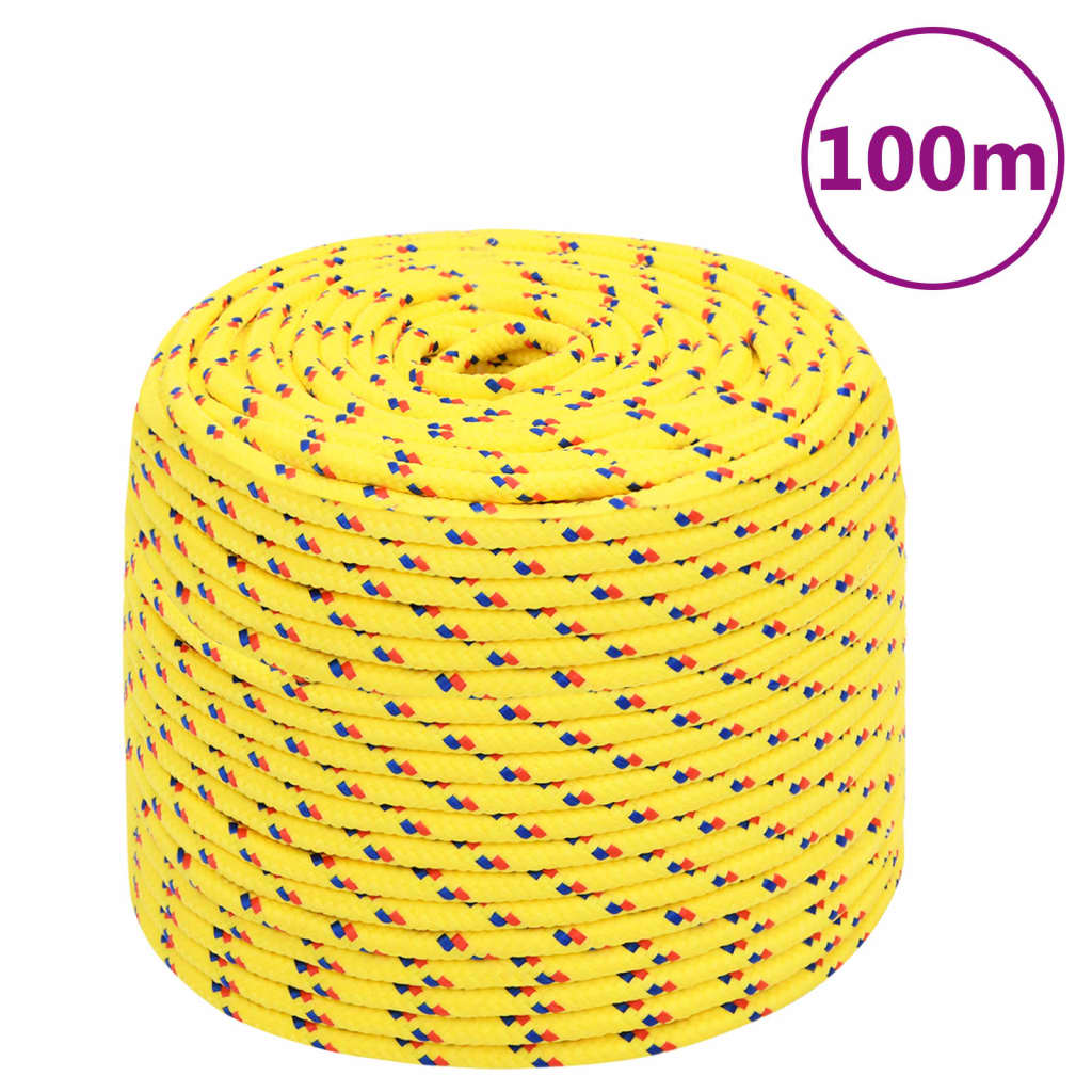 Corde De Bateau Polypropylène Jaune