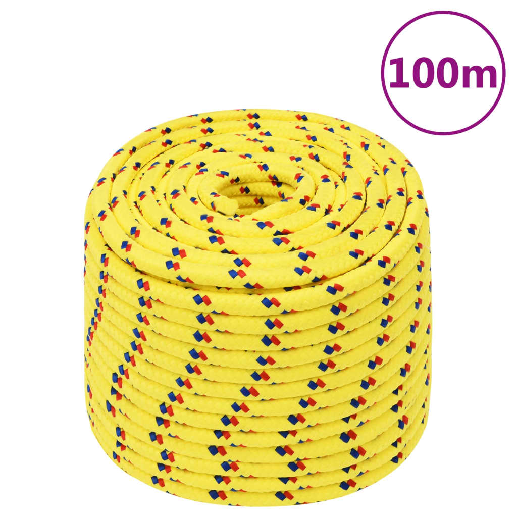 Corde De Bateau Polypropylène Jaune