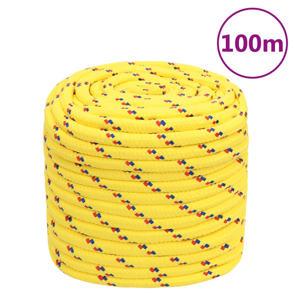 Corde De Bateau Polypropylène Jaune