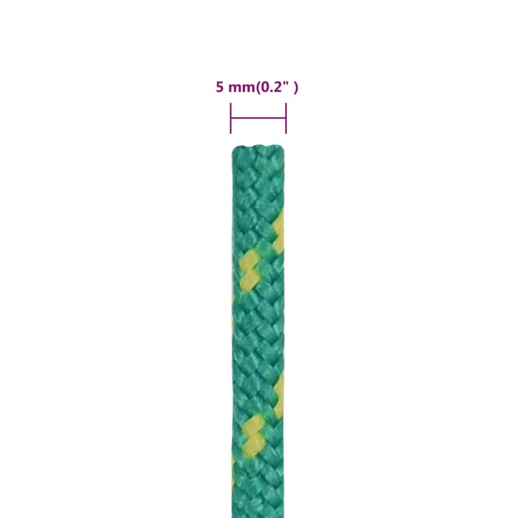 Corde De Bateau Polypropylène Vert