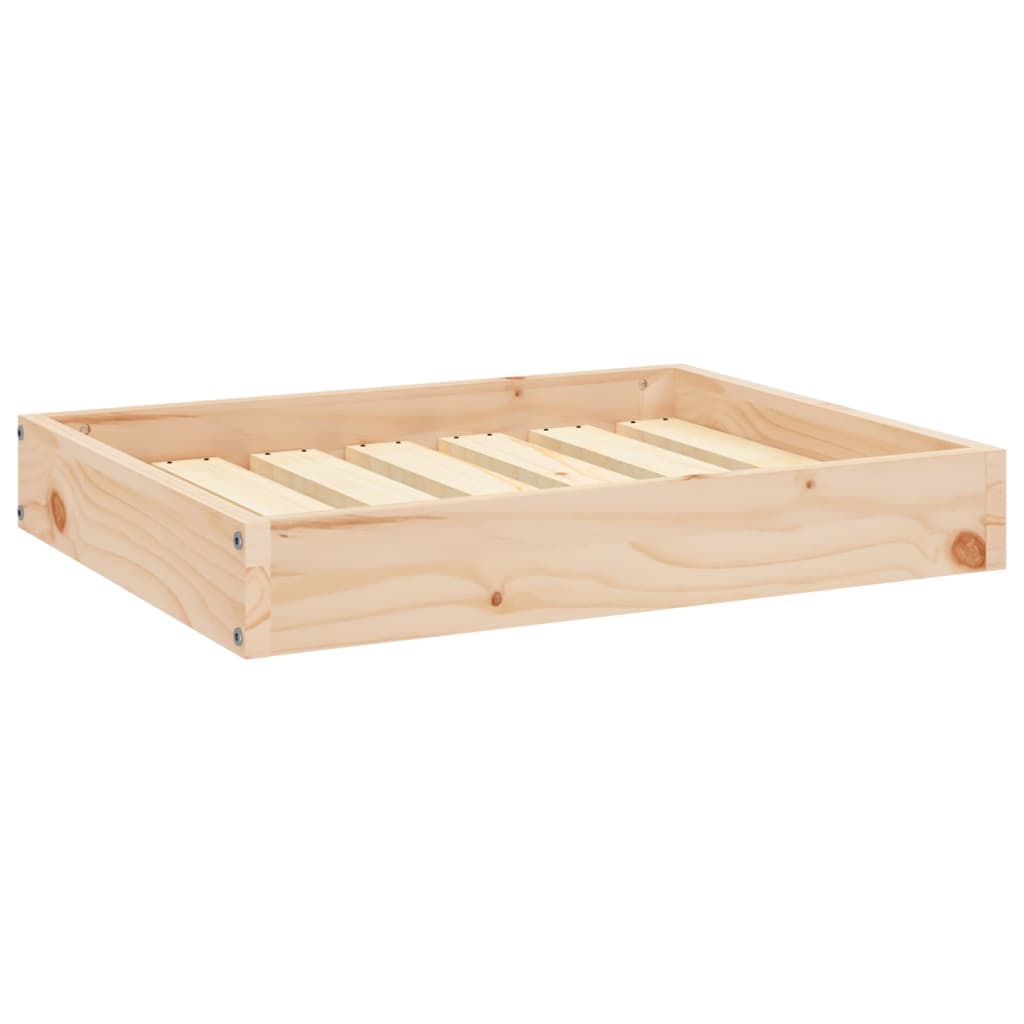 Lit Pour Chien 61,5X49X9 Cm Bois De Pin Solide