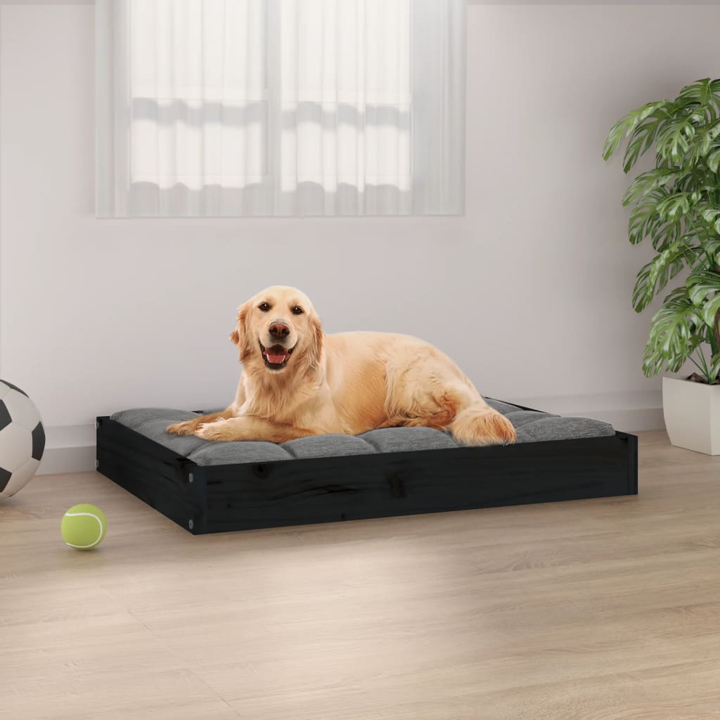 Lit Pour Chien 61,5X49X9 Cm Bois De Pin Solide