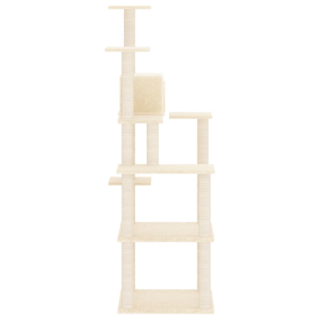 Arbre À Chat Avec Griffoirs En Sisal 153 Cm