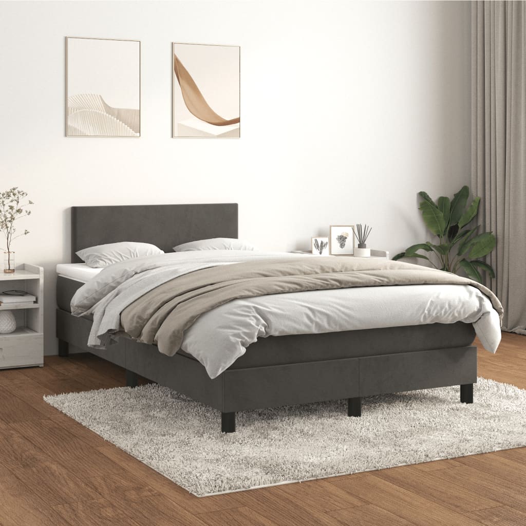 Sommier À Lattes De Lit Et Matelas Velours