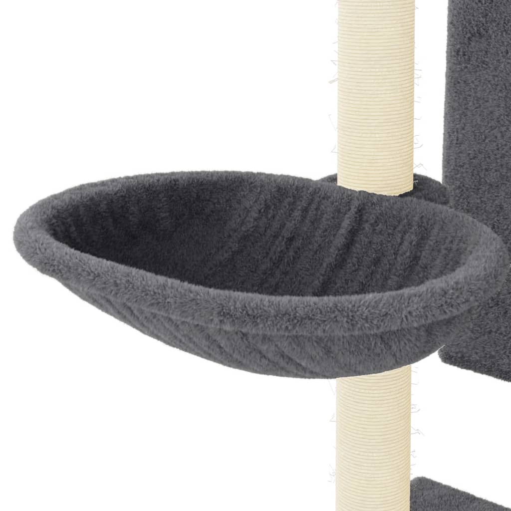 Arbre À Chat Avec Griffoirs En Sisal 130,5 Cm