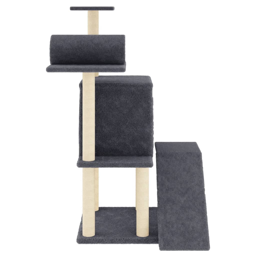 Arbre À Chat Avec Griffoirs En Sisal 110,5 Cm