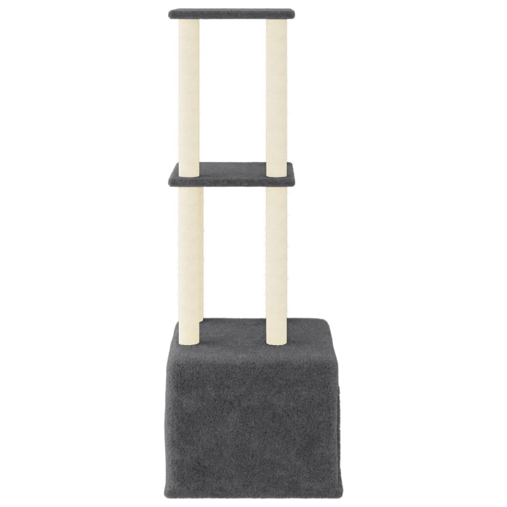 Arbre À Chat Avec Griffoirs En Sisal 133,5 Cm