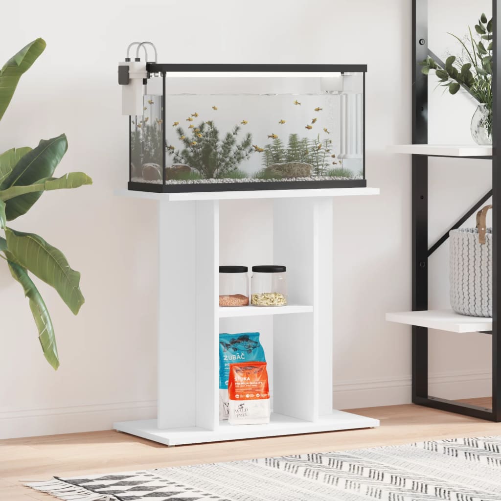 Support D'aquarium Gris Sonoma Bois D'ingénierie