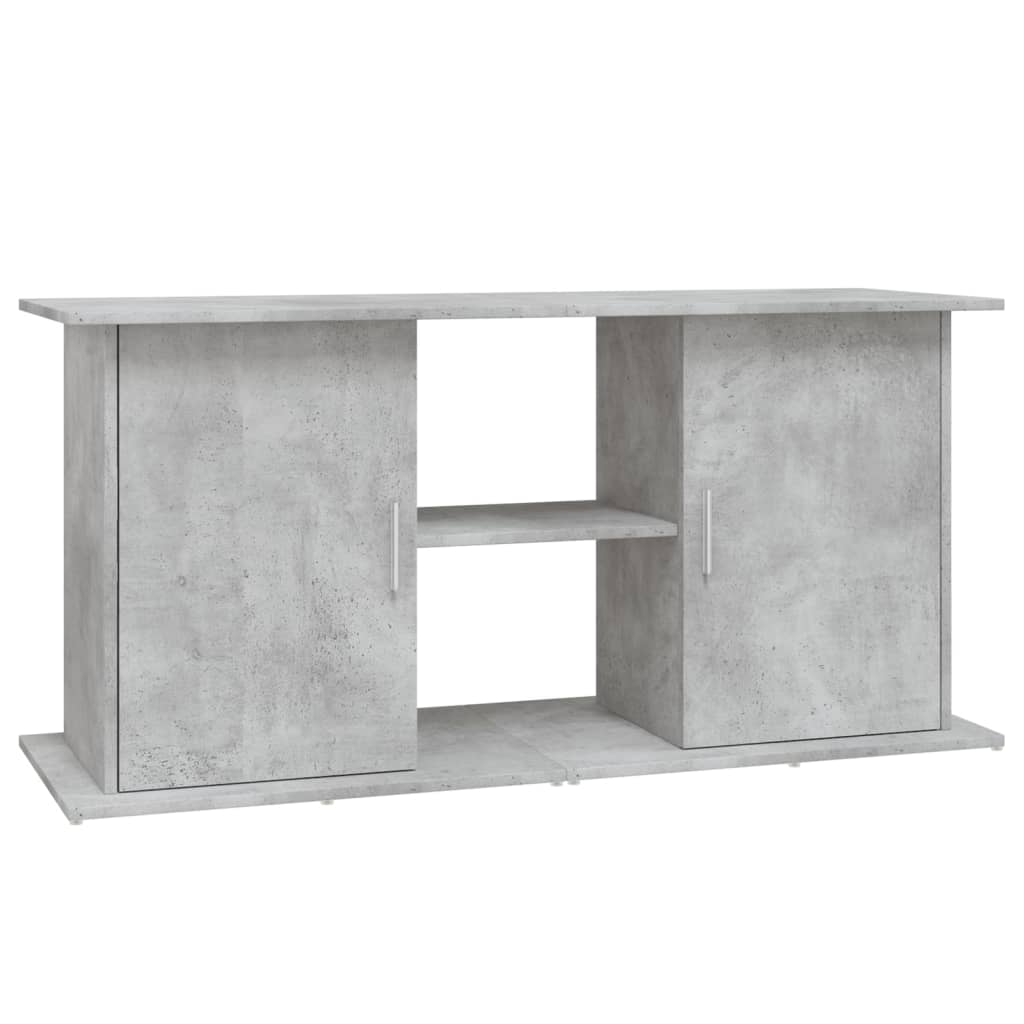 Support D'aquarium En Béton Gris Bois D'ingénierie