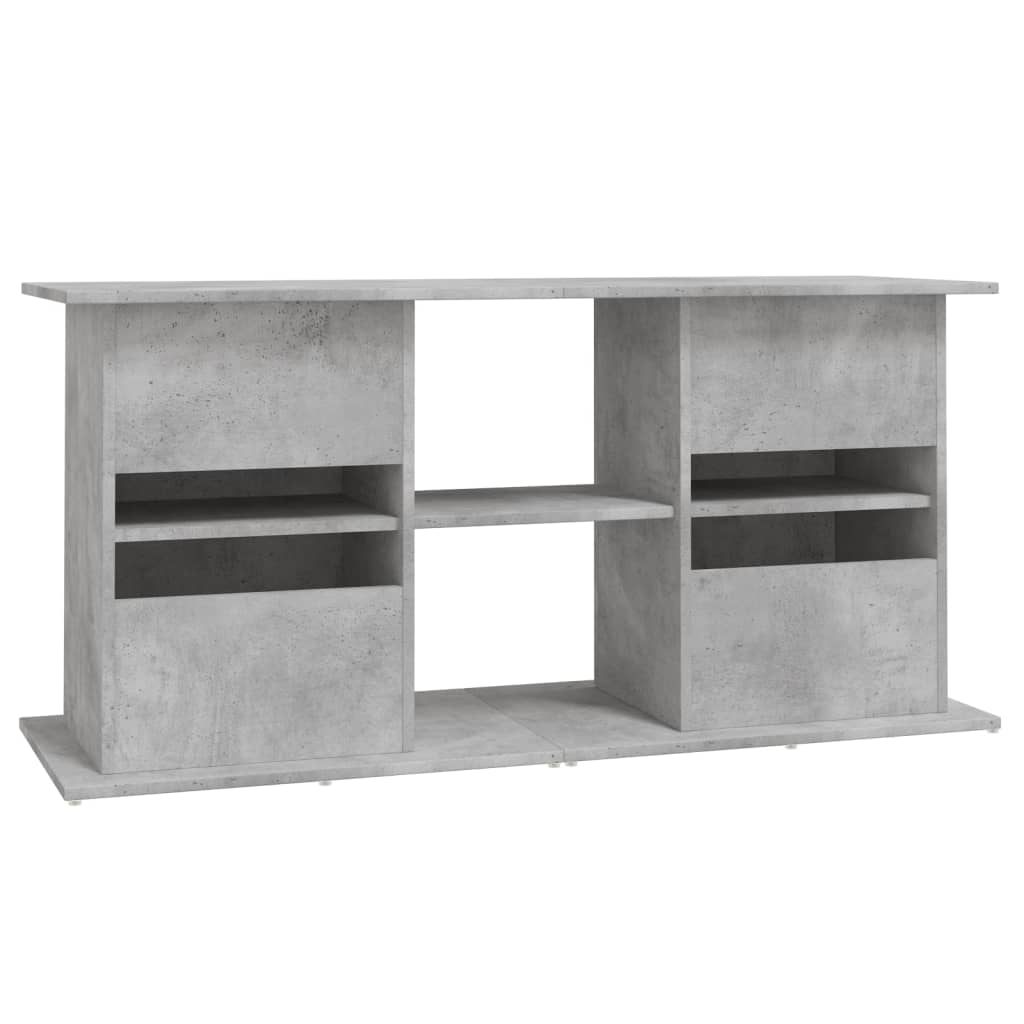 Support D'aquarium En Béton Gris Bois D'ingénierie