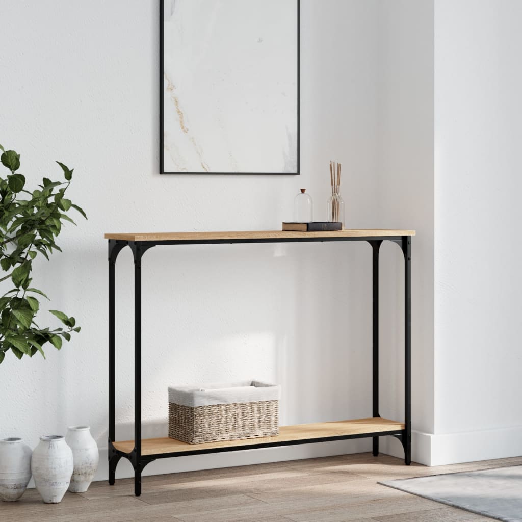 Table Console 75X22,5X Bois D'ingénierie