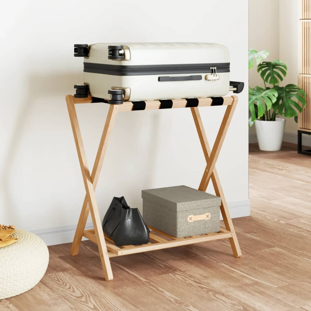 Porte-Bagages 68X38X58 Cm Bambou