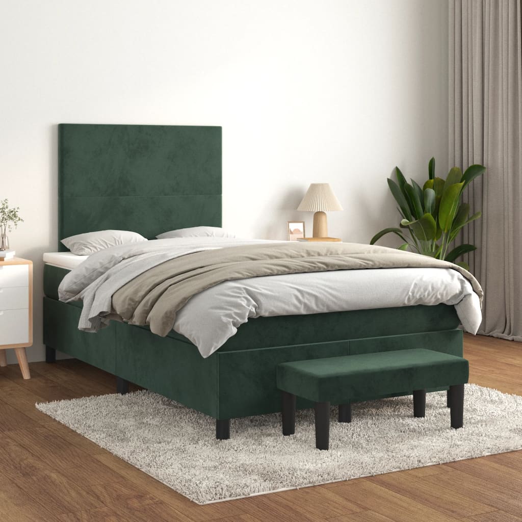 Sommier À Lattes De Lit Avec Matelas Velours