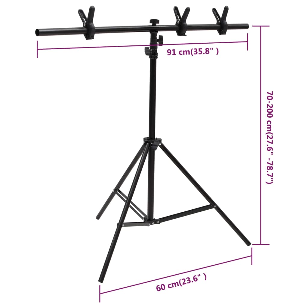 Kit De Studio Photo Avec Éclairage Toile De Fond Et Réflecteur