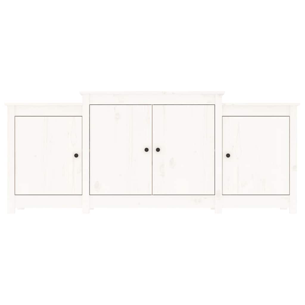 Buffet 164X37X68 Cm Bois Massif De Pin