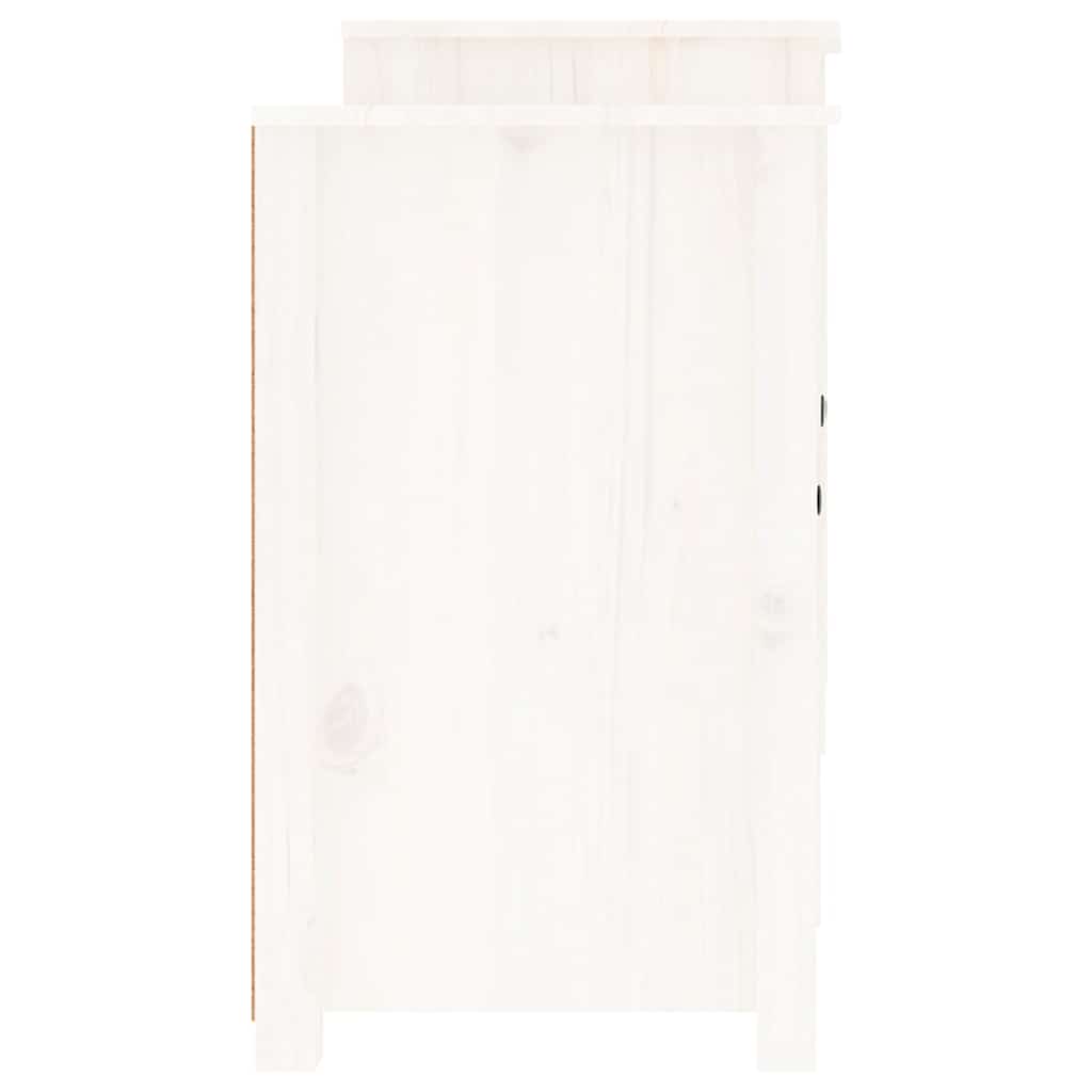 Buffet 164X37X68 Cm Bois Massif De Pin