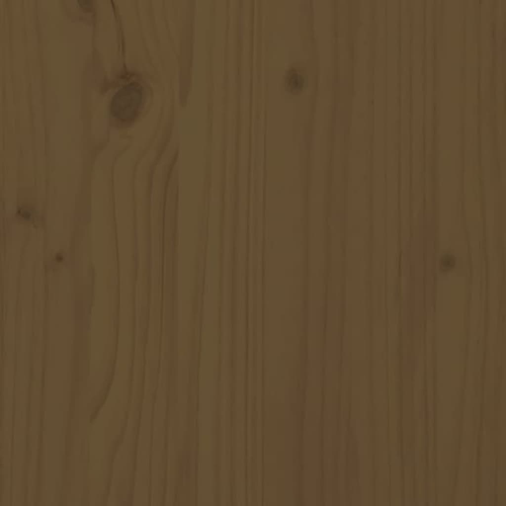 Support De Moniteur 81X20X30 Cm Bois De Pin Solide