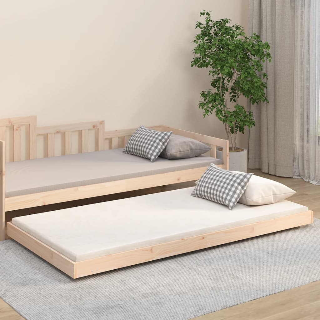 Cadre De Lit Sans Matelas Bois Pin Massif