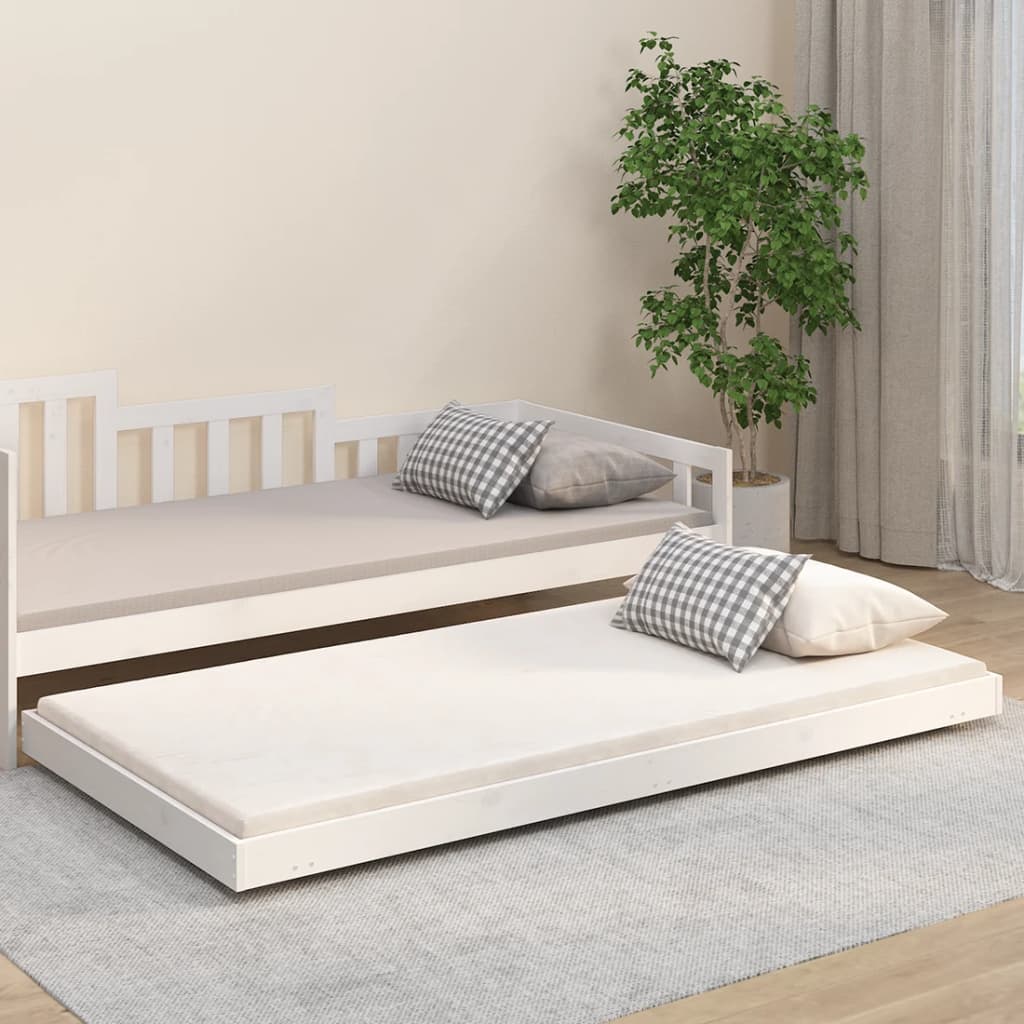Cadre De Lit Sans Matelas Bois Pin Massif