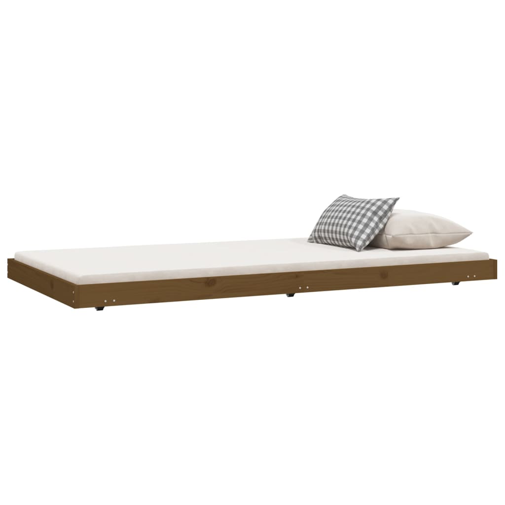 Cadre De Lit Sans Matelas Bois Pin Massif