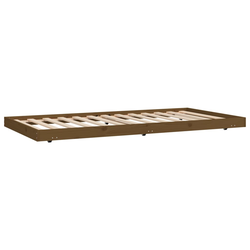 Cadre De Lit Sans Matelas Bois Pin Massif