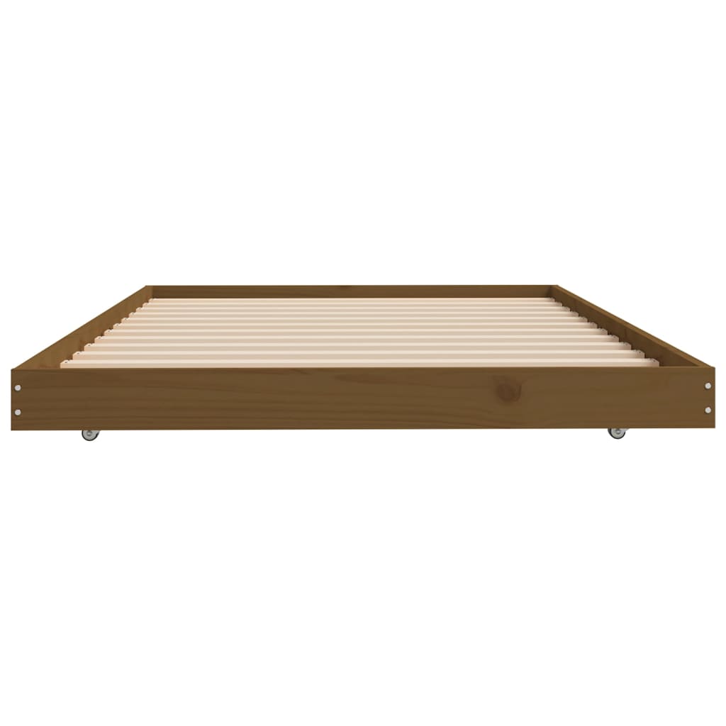 Cadre De Lit Sans Matelas Bois Pin Massif