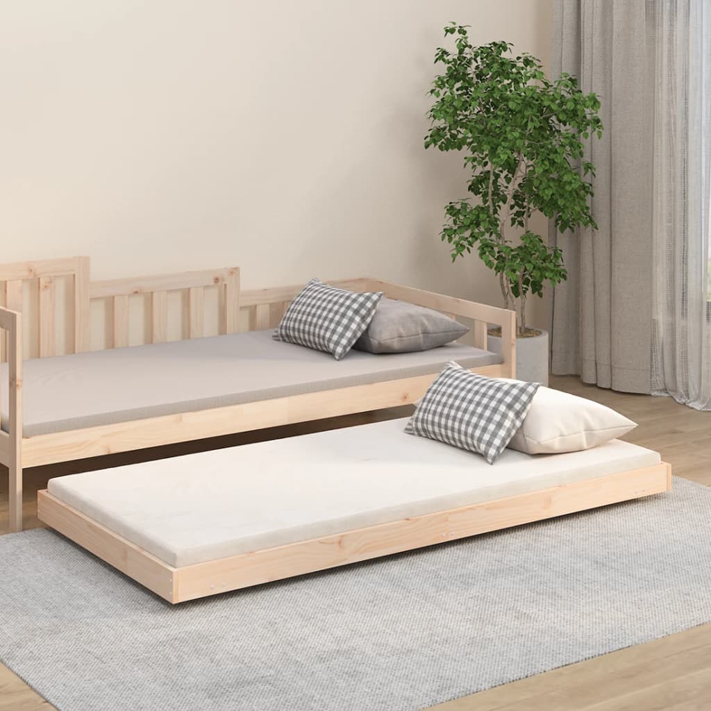 Cadre De Lit Sans Matelas Bois Pin Massif