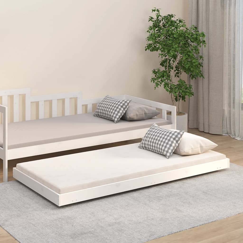 Cadre De Lit Sans Matelas Bois Pin Massif