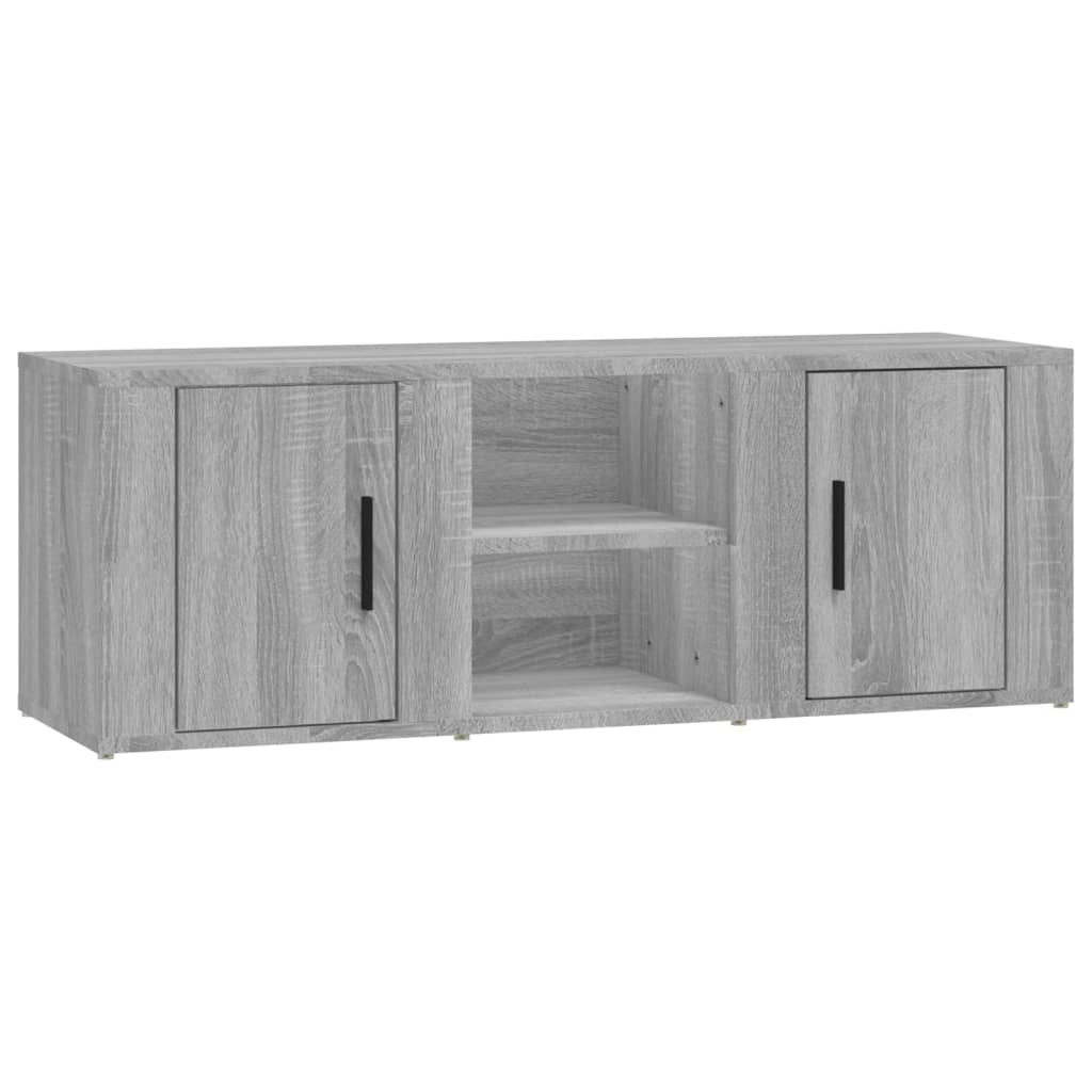Meuble Tv 100X31,5X35 Cm Bois D'ingénierie
