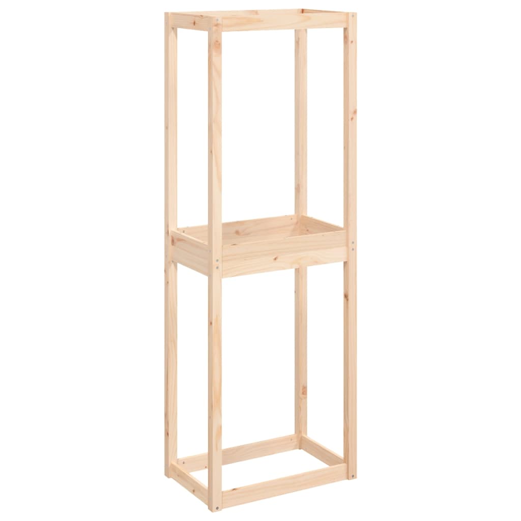 Porte-Pneus Bois De Pin Massif Naturel