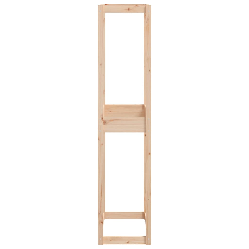 Porte-Pneus Bois De Pin Massif Naturel