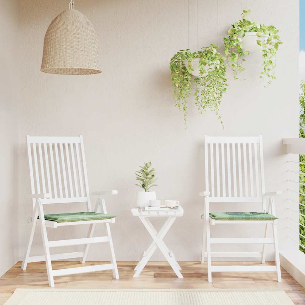 Coussins De Chaise De Jardin Lot De 6 Carreaux Rouges 40X40X3Cm
