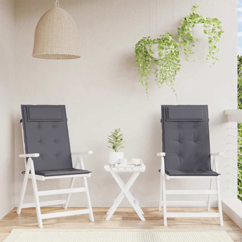 Coussins De Chaise À Dossier Haut Lot De 4