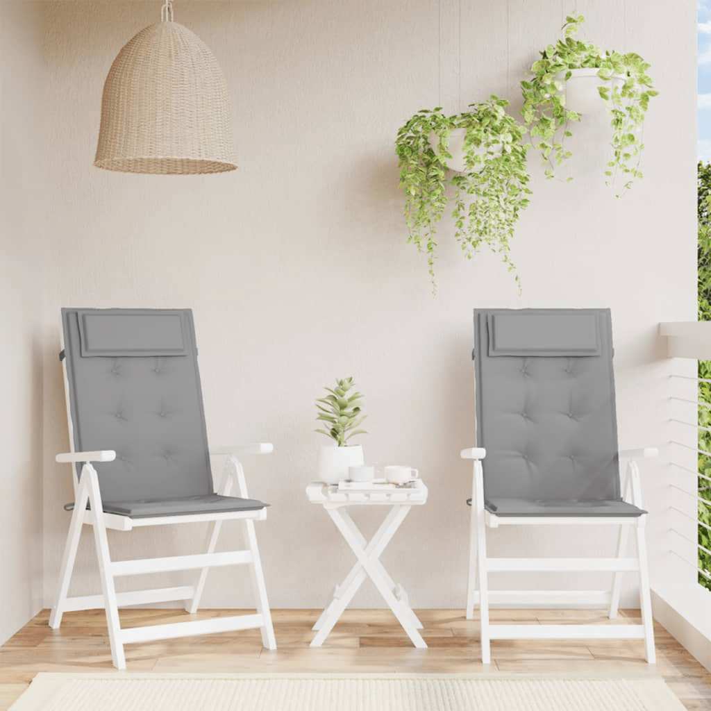 Coussins De Chaise À Dossier Haut Lot De 4