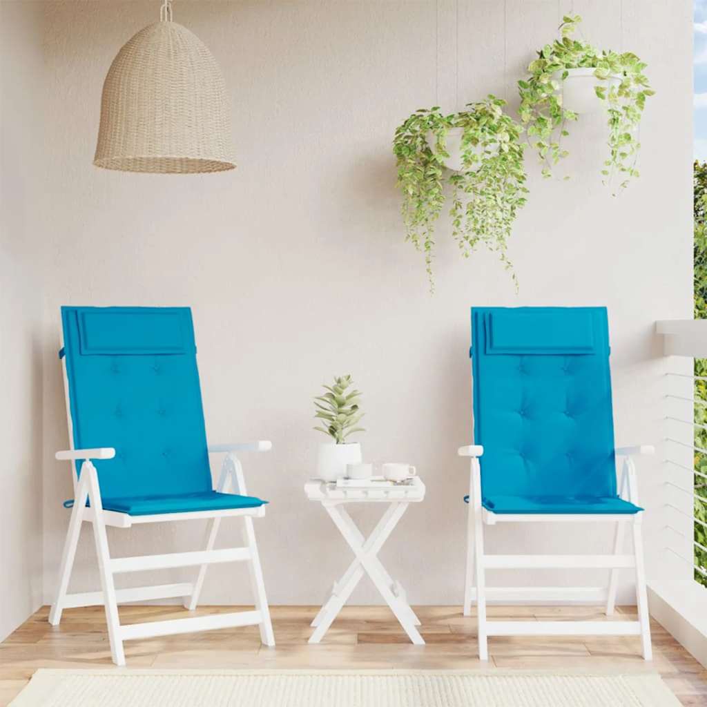 Coussins De Chaise À Dossier Haut Lot De 4