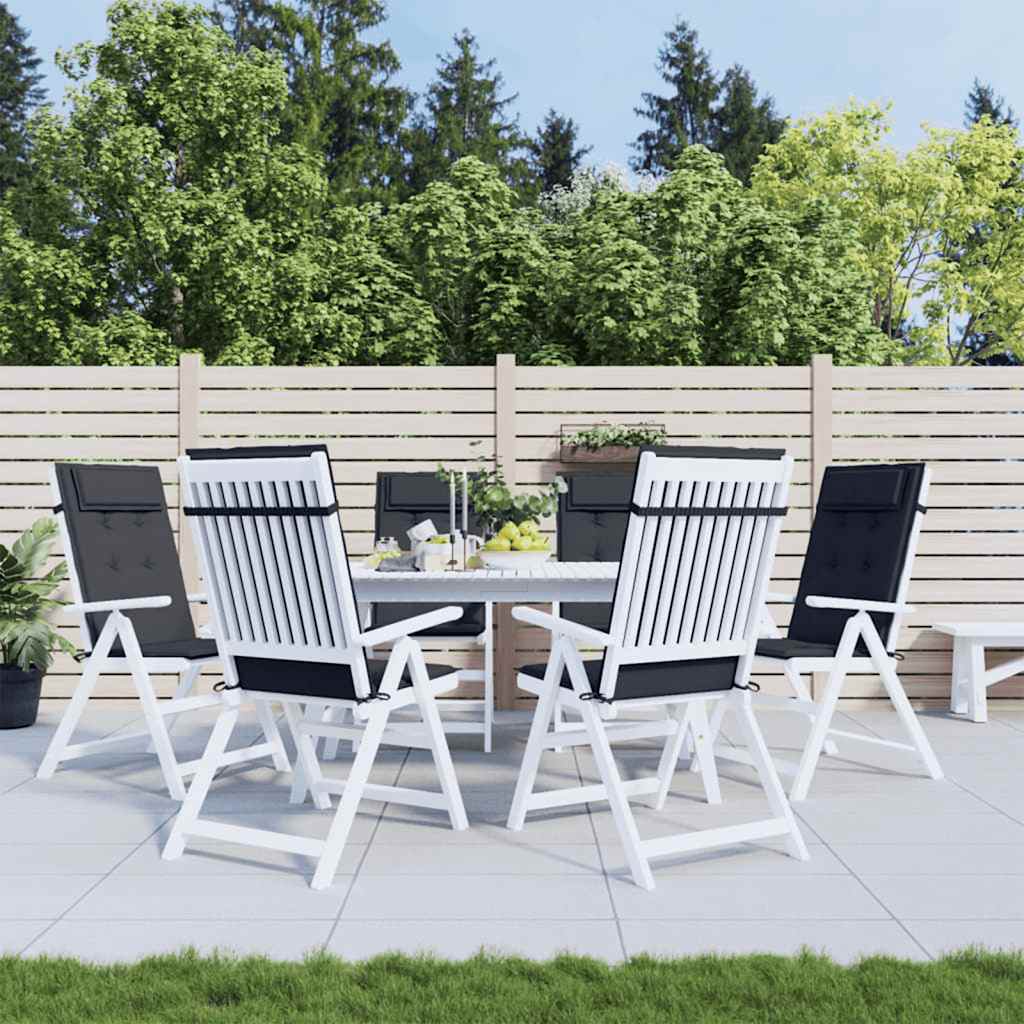 Coussins De Chaise À Dossier Haut Lot De 4