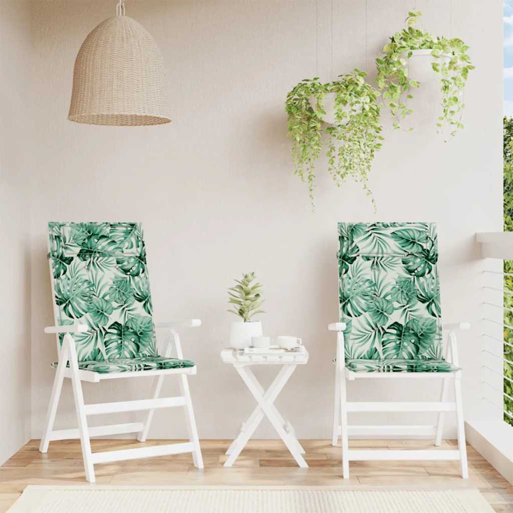 Coussins De Chaise À Dossier Haut Lot De 4