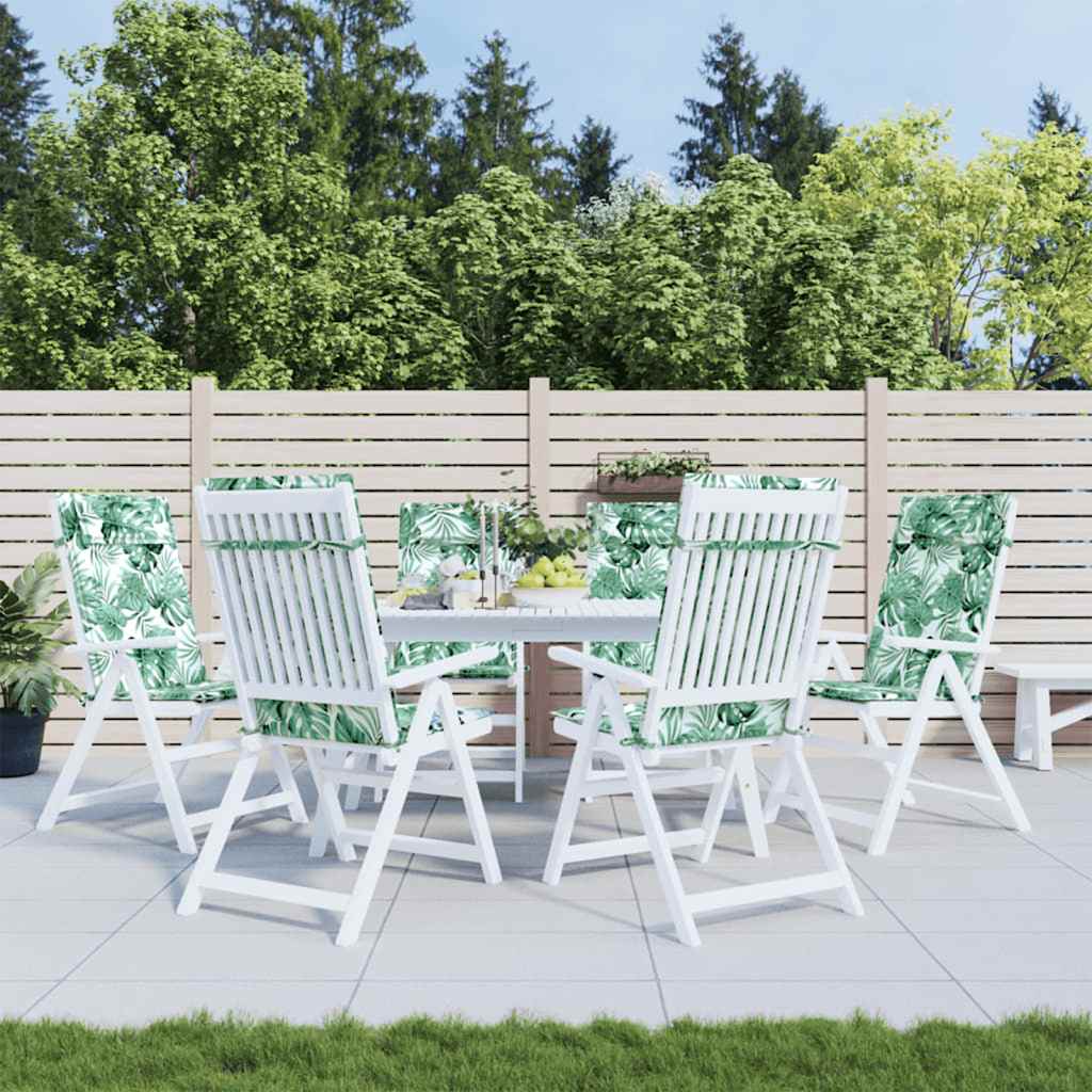 Coussins De Chaise À Dossier Haut Lot De 4