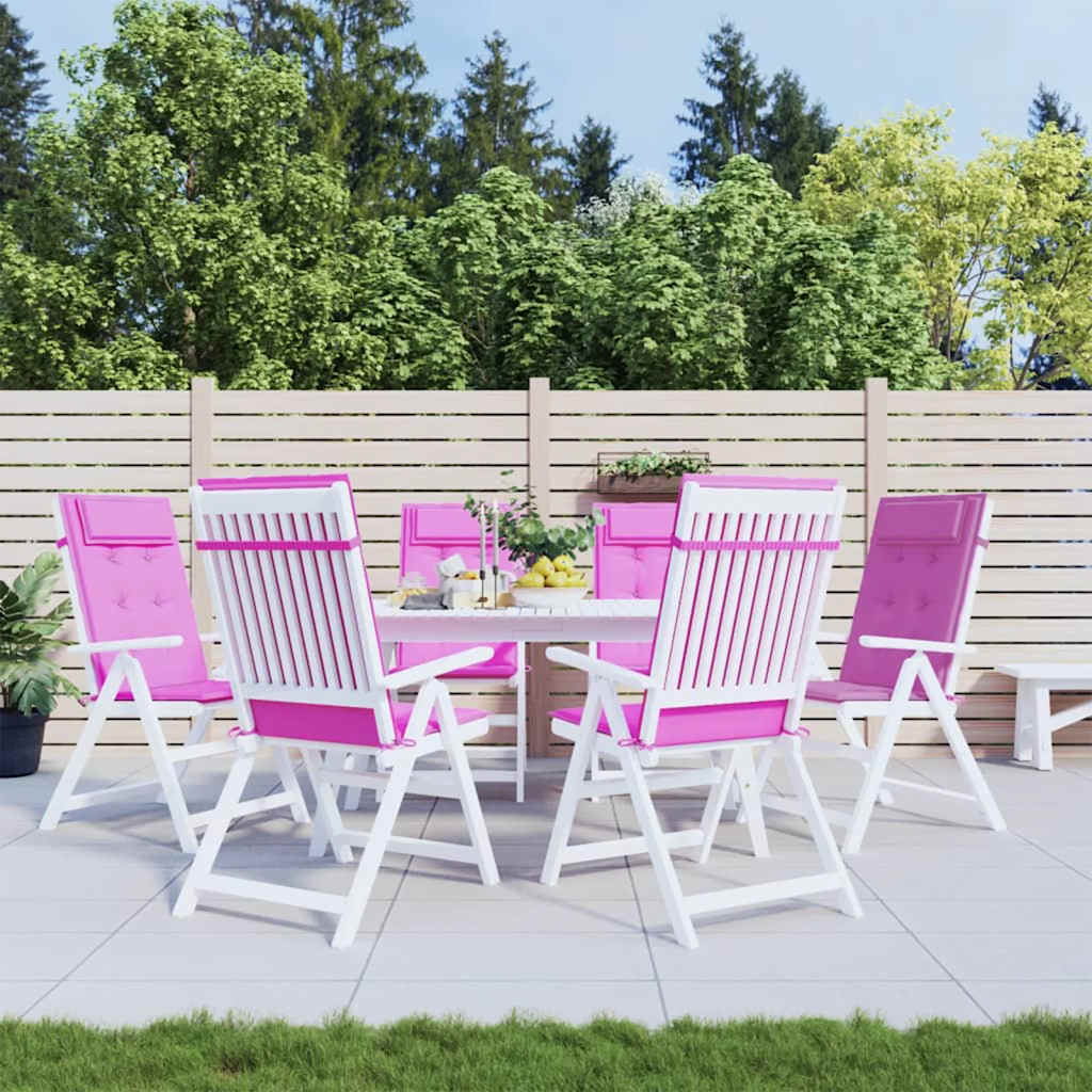 Coussins De Chaise À Dossier Haut Lot De 4