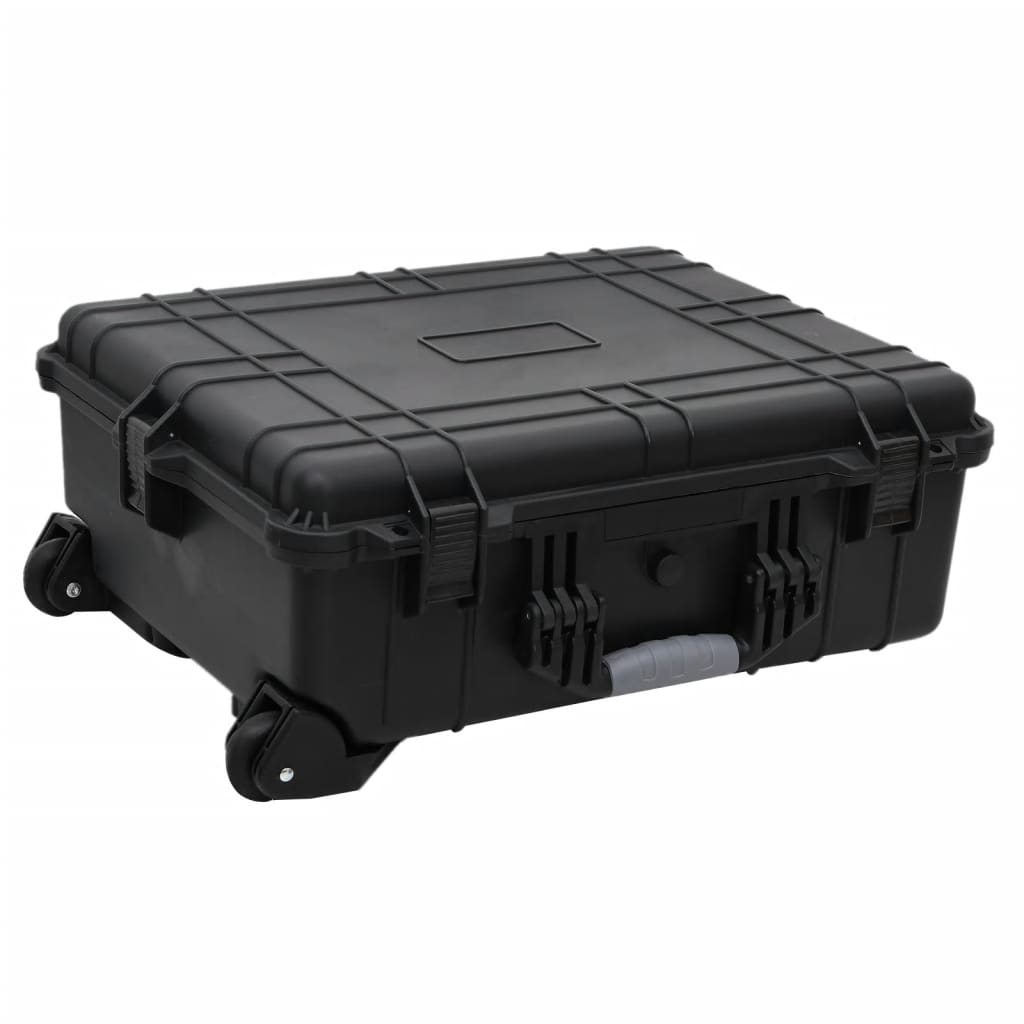 Valise De Vol À Roulettes Noir 63X50X23 Cm Pp