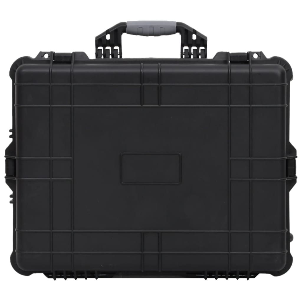 Valise De Vol À Roulettes Noir 63X50X23 Cm Pp