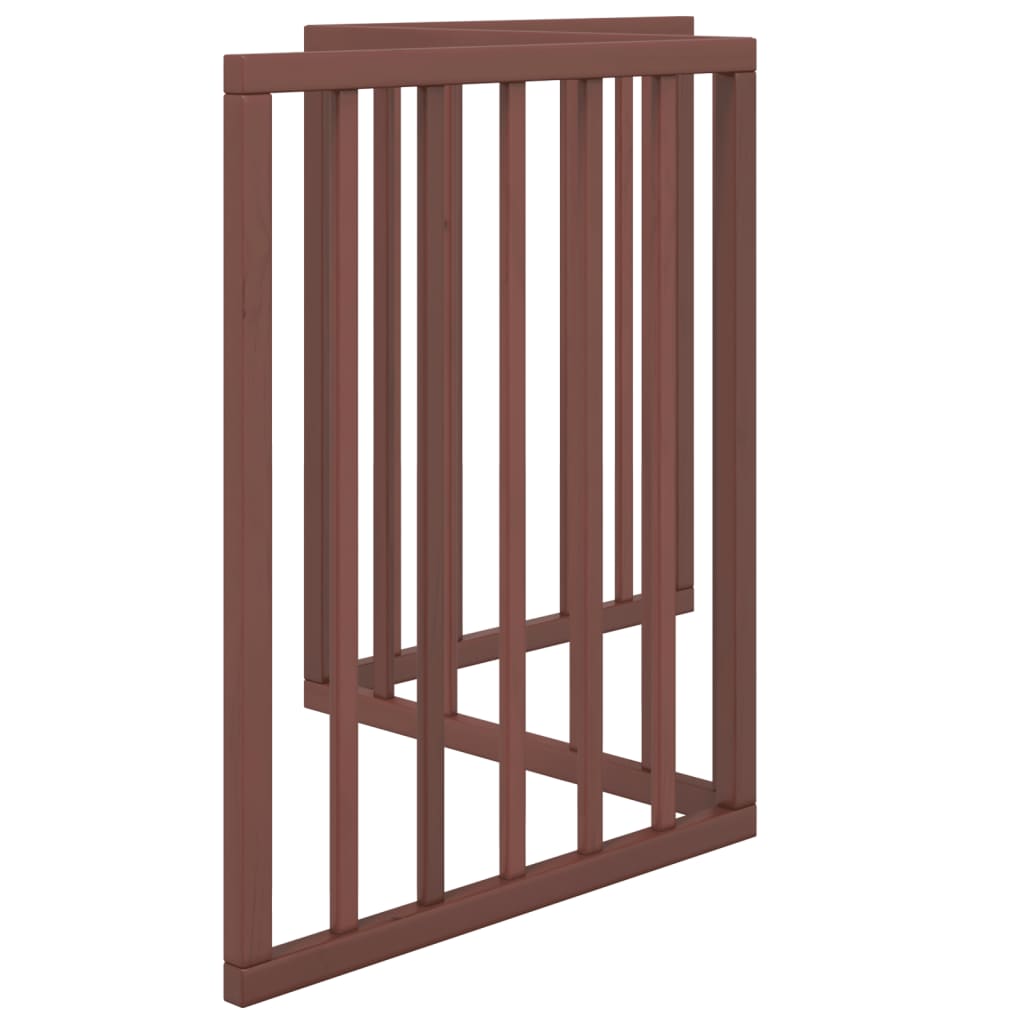 Barrière Pour Chien Pliable 3 Panneaux 150 Cm Bois De Peuplier