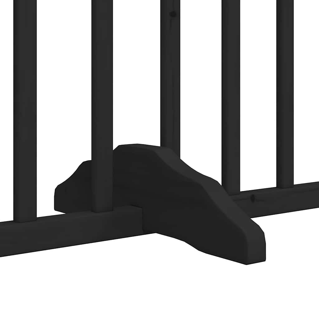 Barrière Pour Chien Porte Pliable 6 Panneaux Bois Peuplier