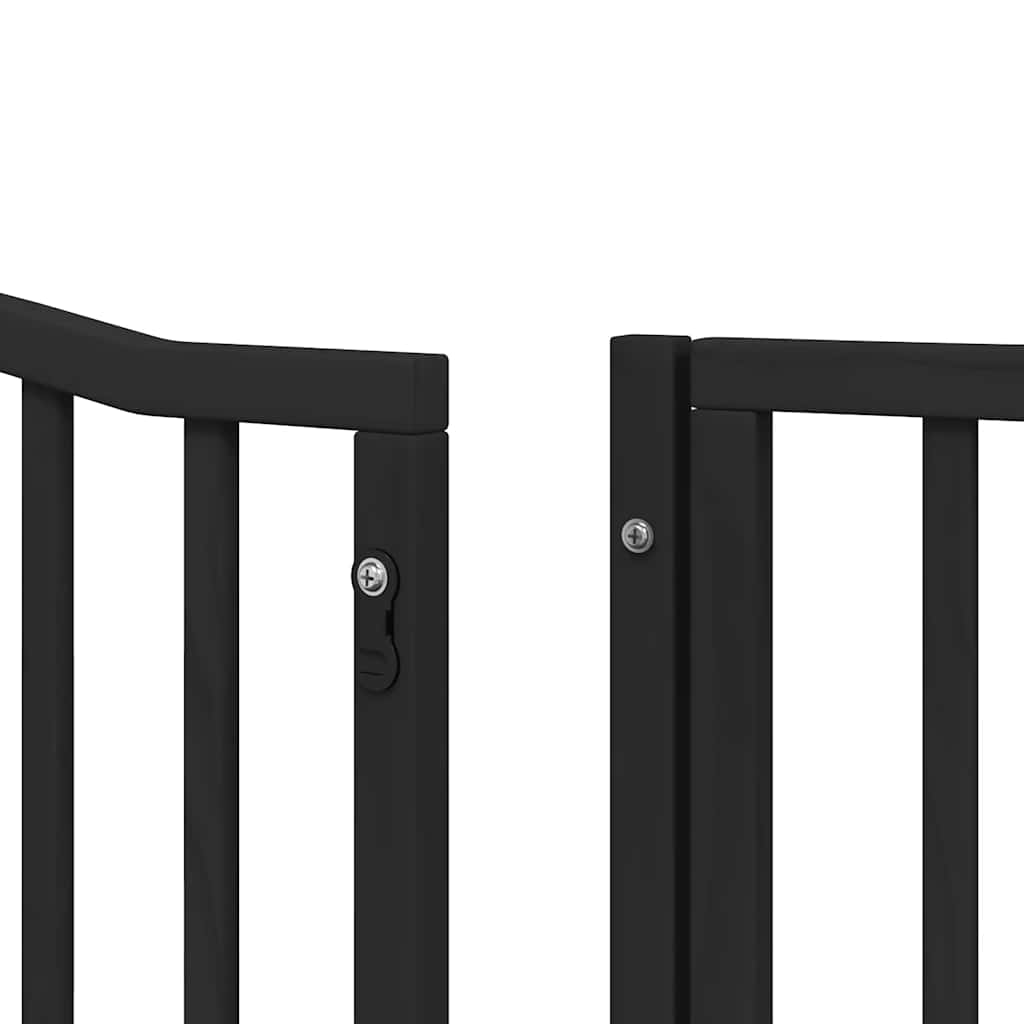 Barrière Pour Chien Porte Pliable 6 Panneaux Bois Peuplier