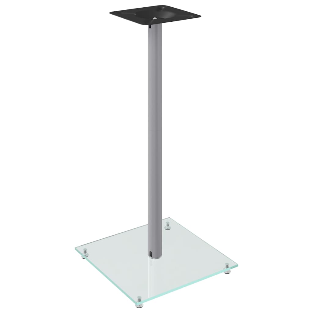 Supports De Haut-Parleurs 2 Pcs É Verre Trempé 1 Pilier