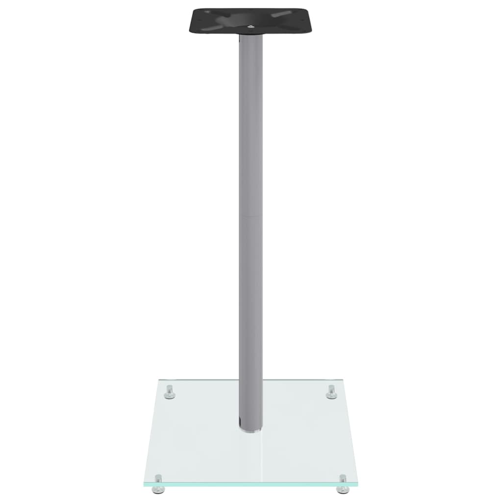 Supports De Haut-Parleurs 2 Pcs É Verre Trempé 1 Pilier