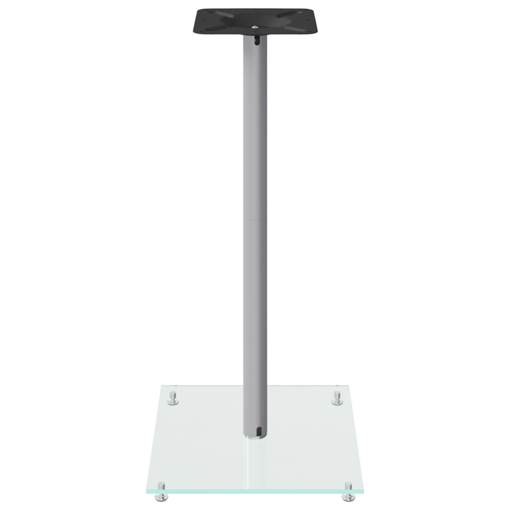Supports De Haut-Parleurs 2 Pcs É Verre Trempé 1 Pilier