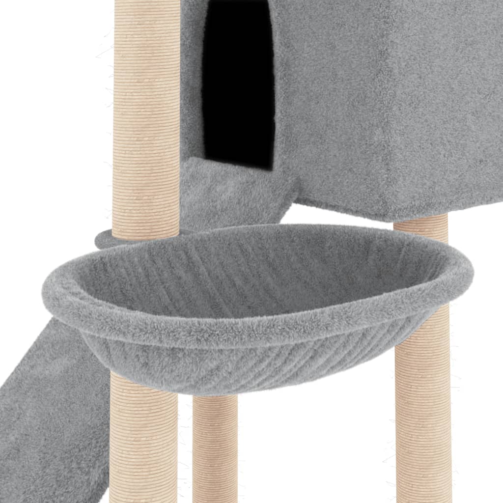 Arbre À Chat Avec Griffoirs En Sisal 153 Cm